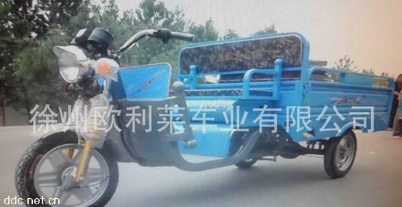 徐州电动车公司供应各款拉货的双驱差速电机的电动三轮车