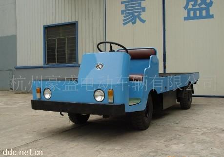 杭州豪盛2T单边敞篷式电动货车