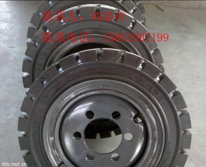 铲车轮胎实心轮胎28x9-15