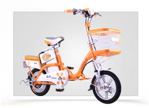爱玛花朵时尚电单车