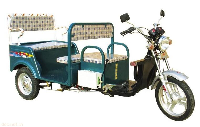 60V120AH双人座休闲载客电动三轮车