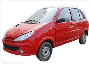 瑞通红色款轻型电动汽车