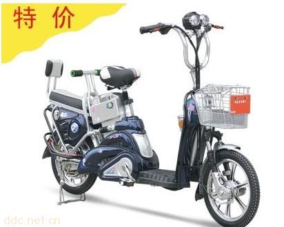 盐城双飞蓝色简易金牛电动车