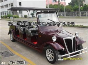 电动8座奔驰款老爷车，老爷看房车