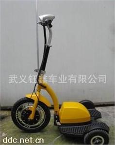 钰鑫黄色单人老年代步电动三轮车