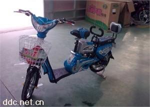 沪佳350W14寸黄色简易电动车