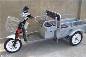山东1.1米差速后开门电动三轮车