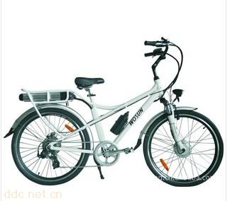 黑色城市款26寸锂电动车