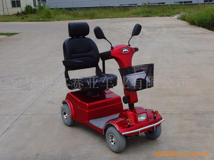 450W红色老年人电动代步车