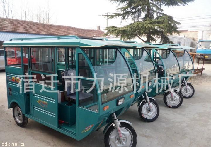 力源60v1000w全封闭电动三轮车