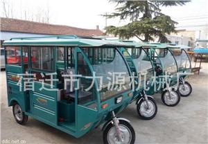 力源60v1000w全封闭电动三轮车