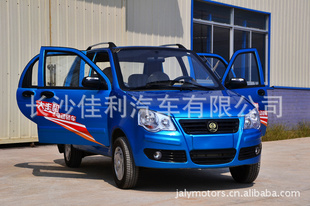 蓝色款新能源QY轻型电动汽车