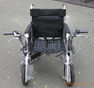 双把手控制折叠电动轮椅代步车
