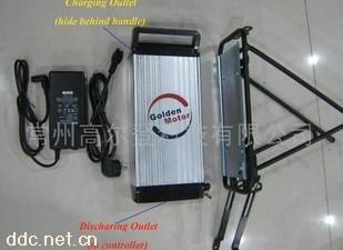 高尔登36V10AH电动自行车电池