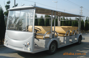 全新正品益高8人座电瓶观光车