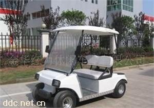2座红力白色景区电动高尔夫球车
