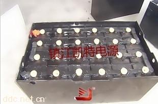 凯特牵引开口式电动叉车蓄电池24V