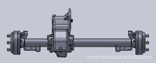 钢质电动高尔夫车后桥CQTC200B