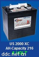 美国US6V2000电池
