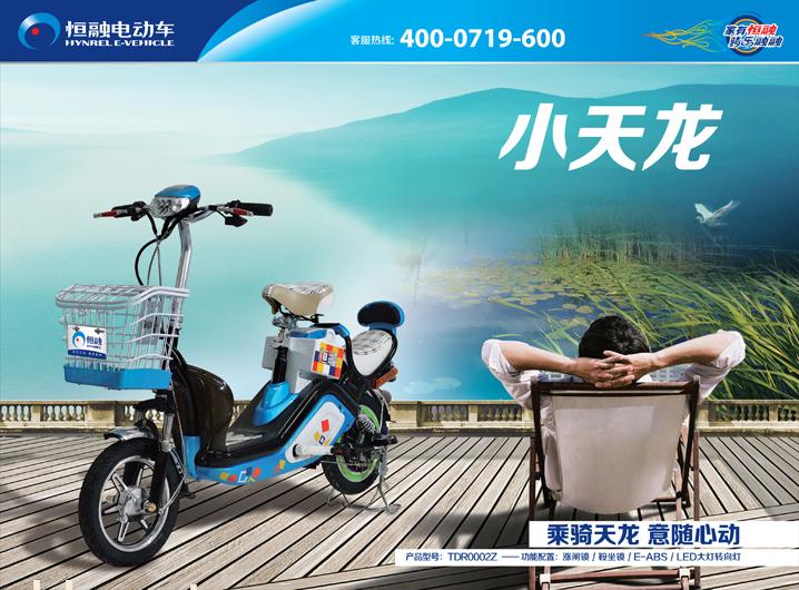恒融简易款小天龙电动自行车