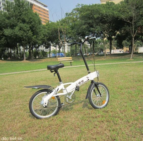 折叠锂电电动自行车