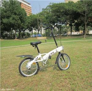 折叠锂电电动自行车