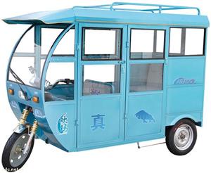 封闭式电动三轮车