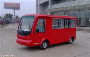 封闭电动观光车