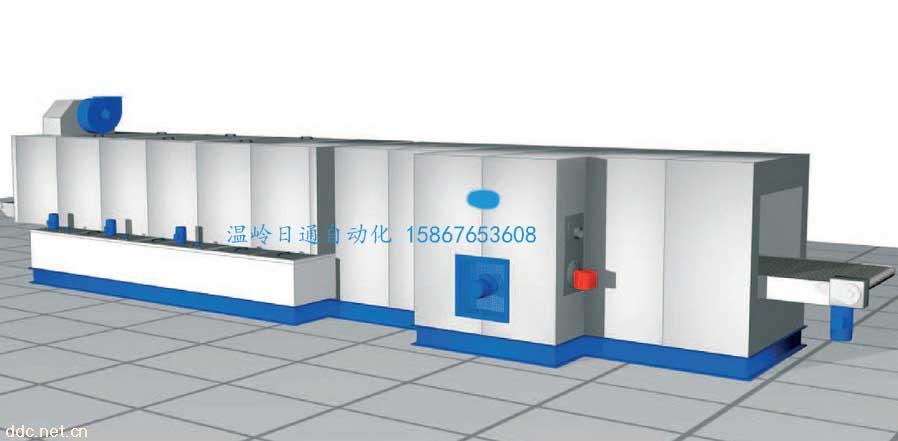 电动车塑料外壳uv光固化生产线