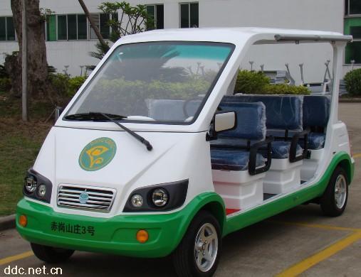 加顺电动八座观光车