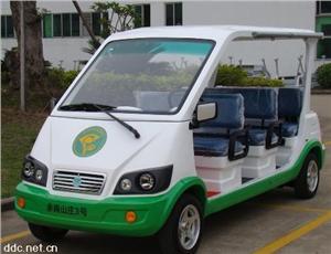 加顺电动八座观光车