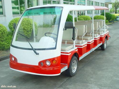 广东十七座电动游览车