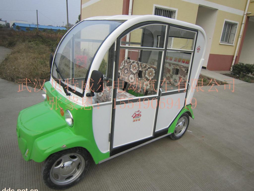 双排四座电动车接送小孩的首选