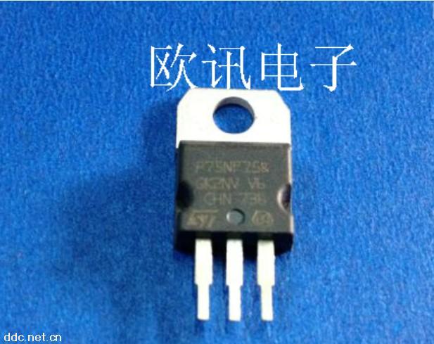电动车控制器专用P75NF75 80A75V