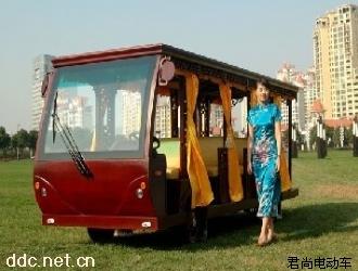 君尚电动游览车，古色古香，彰显品位