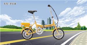 喜德盛折叠变速锂电车