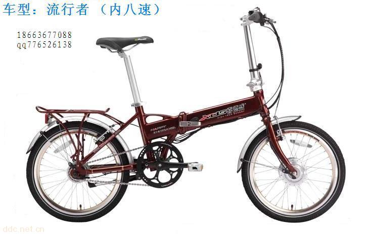 喜德盛流行者折叠锂电动自行车
