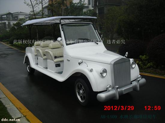 惠州八座电动看楼车|楼盘看房观光车