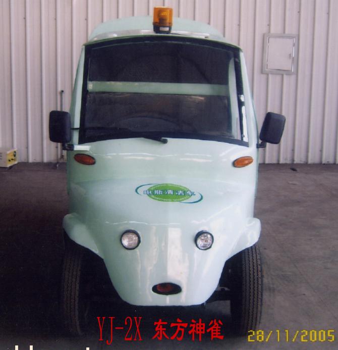 杭州彪驹电动四轮垃圾车