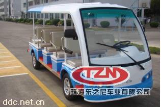 十一座电动观光车