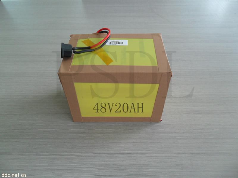 电动自行车锂电池,48V20AH电动踏板锂电池,电动摩托车锂电池