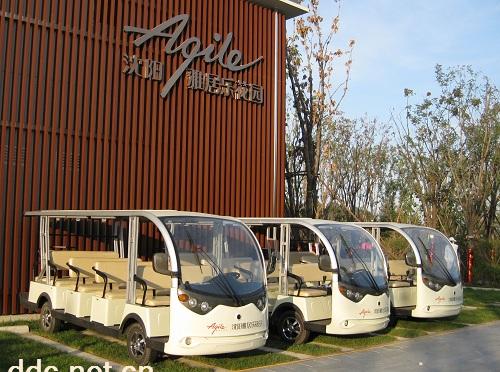 14座电动观光车