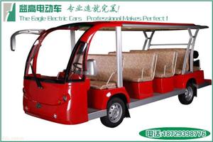 益高14座电动观光车