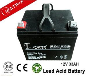 12V 33AH 代步车蓄电池