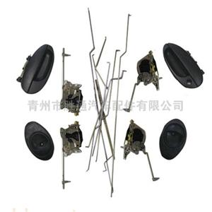 电动轿车门锁总成