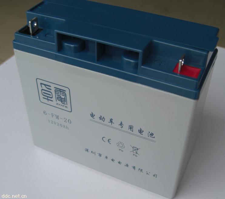 卓电12V22AH电动车专用蓄电池