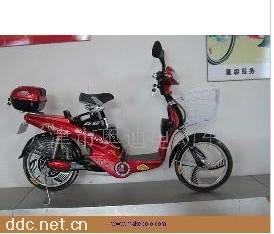 奥迪红色款嫦娥1号电动自行车