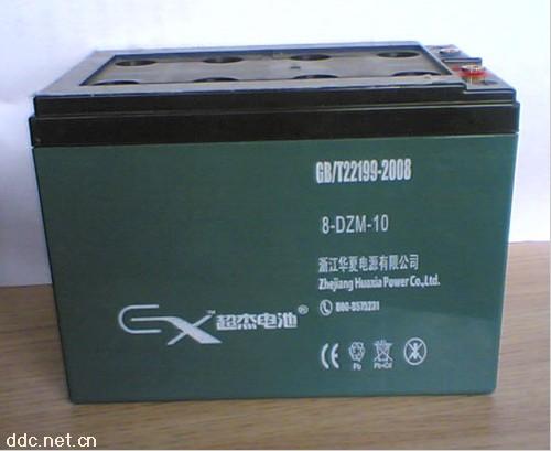 超杰8-DZM-10电动车铅酸蓄电池