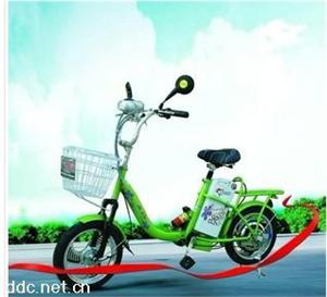大白鲨16寸小轮型简易电动自行车