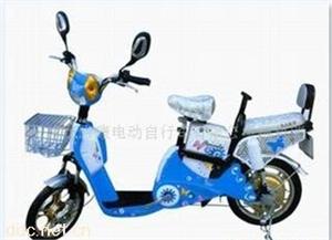天津吉康16寸简易款电动车自行车
